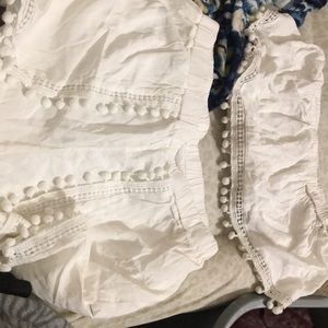 A two piece short set